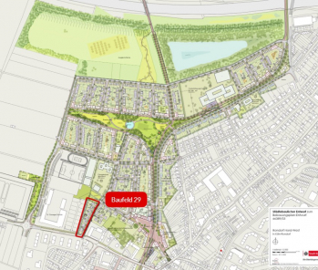 Vertriebsstart: Acht Grundstücke für freistehende Einfamilienhäuser