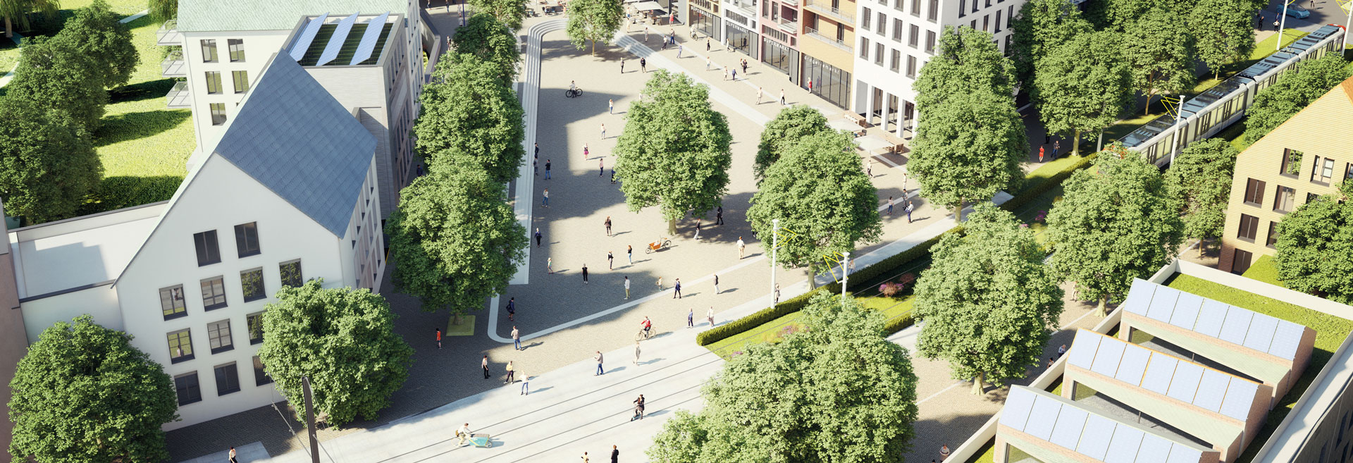 Meilenstein: Nahversorgungszentrum inklusive Wohnungsbau geplant